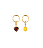 Crash Landing on You Son Ye-jin Inspired Earrings 021 - Irregular / Silver - Earrings