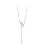 Dear X Baek Ah-jin (Kim Yoo-jung) Inspired Necklace 001 - ONE SIZE ONLY / Silver - Necklaces