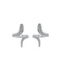 Her Private Life Park Min Young Inspired Earrings 020 - ONE SIZE ONLY / Silver - Earrings