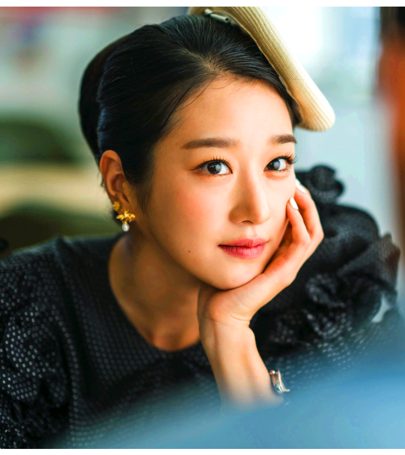 It’s Okay To Not Be Okay Seo Ye-ji Inspired Earrings 005 - ONE SIZE ONLY / Gold - Earrings