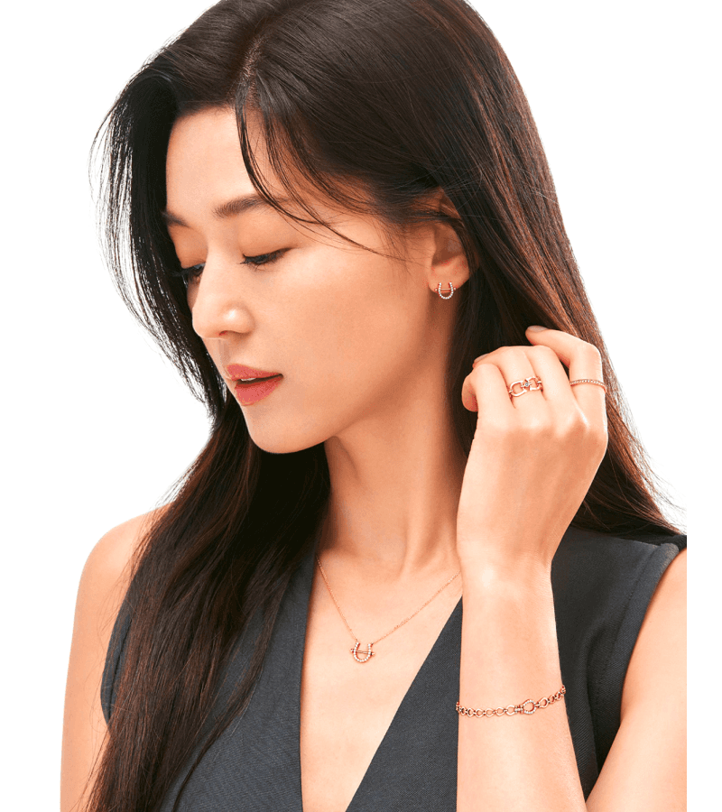 Jun Ji Hyun Inspired Bracelet 001 - ONE SIZE ONLY / Rose Gold - Bracelets
