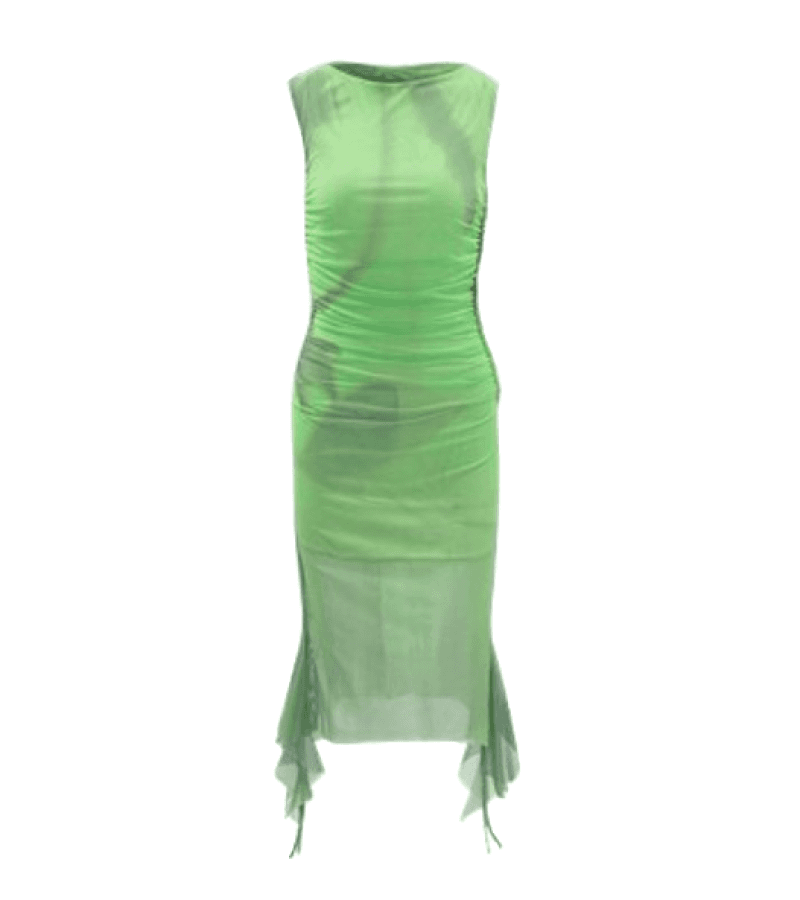 Single’s Inferno 2 Nadine Lee Dress [100% Authentic!] - S / Green / Purchasing Time of 10 Working Days (Not Including Shipping Time) -