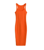Single’s Inferno 5 Park Hee-sun Inspired Dress 002 - Asian Petite Size S (Normal Size XS) / Orange - Dresses