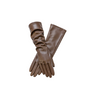 Spooky In Love Cheon Yeo-ri (Park Eun-bin) Inspired Gloves 001 - Small (17 CM - 18 CM HAND CIRCUMFERENCE) / Dark Brown / Thin Velvet Layer