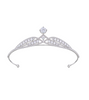 The Remarried Empress Empress Navier (Shin Min-a) Inspired Tiara Crown 004 - ONE SIZE ONLY / Silver - Accessories