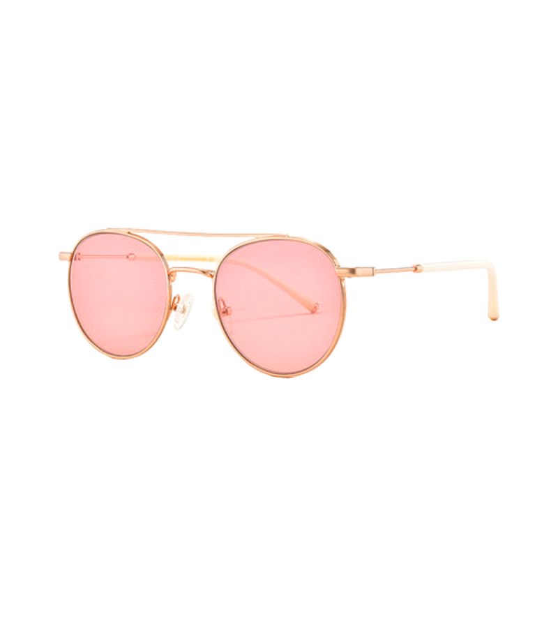 Vagabond Bae Suzy Inspired Sunglasses 001 - Pink / Round Shape - Sunglasses