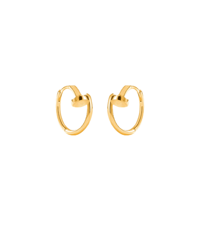 Forecasting Love and Weather (Weather People) Jin Ha-Kyung (Park Min Young) Inspired Earrings 015 - ONE SIZE ONLY / Gold - Earrings
