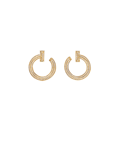39 Thirty Nine Cha Mi-Jo (Son Ye-jin) Inspired Earrings 002 - ONE SIZE ONLY / Gold - Earrings