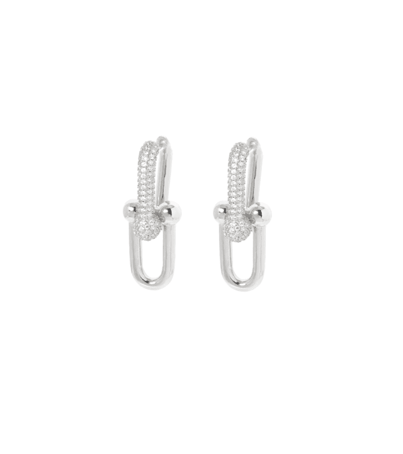39 Thirty Nine Cha Mi-Jo (Son Ye-jin) Inspired Earrings 012 - ONE SIZE ONLY / Silver - Earrings