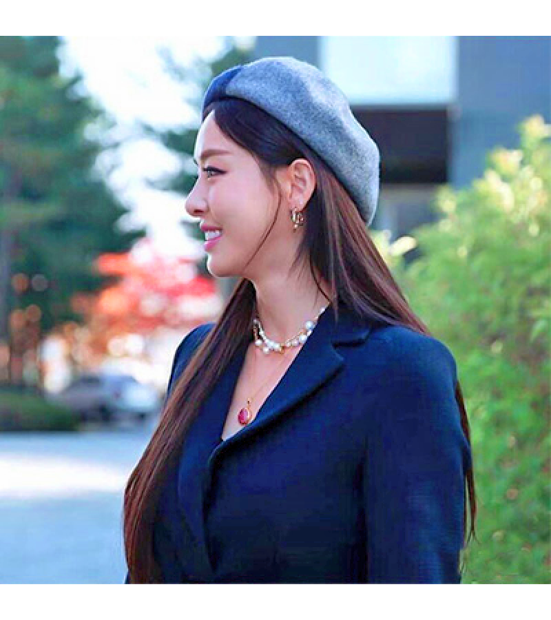 Beauty Inside Lee Da Hee Inspired Beret Hat - Hat
