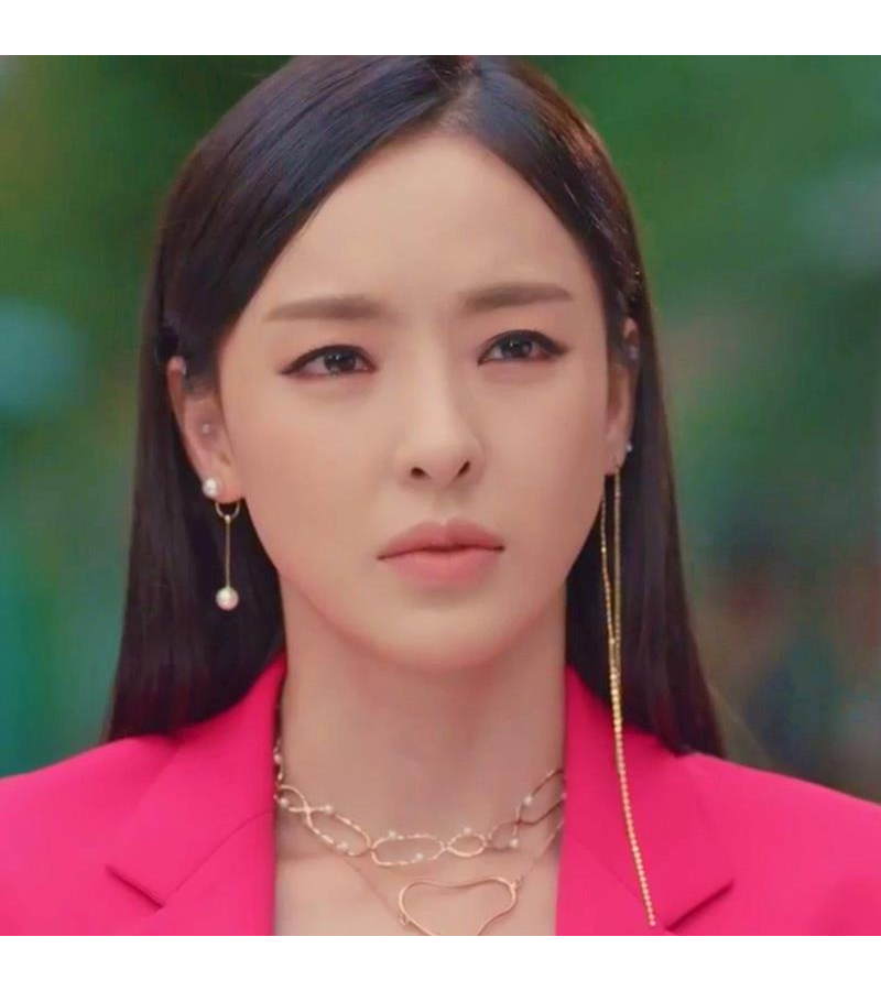 Beauty Inside Lee Da Hee Inspired Earrings 006 - Earrings