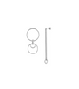 Beauty Inside Lee Da Hee Inspired Earrings 013 - ONE SIZE ONLY / Silver - Earrings
