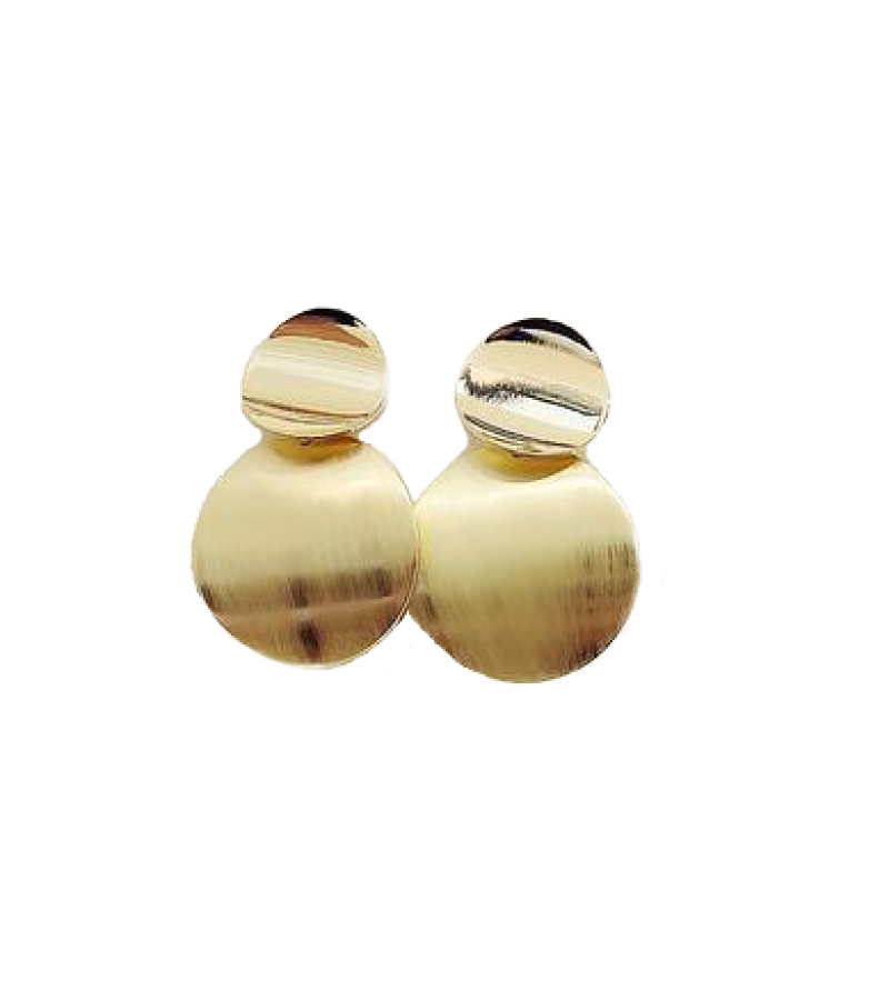 Beauty Inside Lee Da Hee Inspired Earrings 018 - ONE SIZE ONLY / Gold - Earrings