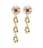 Beauty Inside Lee Da Hee Inspired Earrings 021 - ONE SIZE ONLY / Red - Earrings