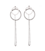 Beauty Inside Seo Hyun Jin Inspired Earrings 002 - ONE SIZE ONLY / Silver - Earrings