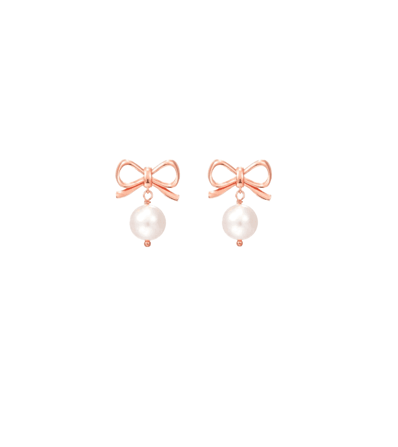 Business Proposal Shin Ha-Ri (Kim Se-Jeong) Inspired Earrings 005 - ONE SIZE ONLY / Rose Gold - Earrings