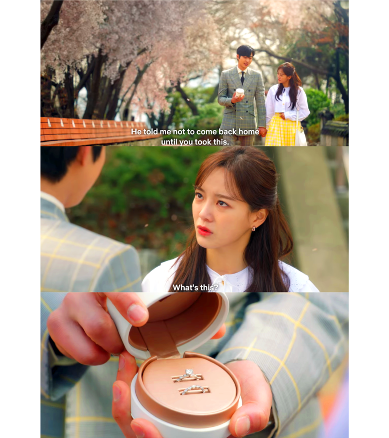 Business Proposal Shin Ha-Ri (Kim Se-Jeong) Inspired Ring 002 [Proposal Ring] - Rings
