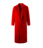Confidence Queen Yun Yi-Rang (Park Min Young) Inspired Coat 001 - S / Wine Red / Oversized Fit (Maxi Length) - Coats