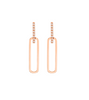Crash Landing on You Seo Ji-hye Inspired Earrings 018 - Delivered only in March / Rose Gold - Earrings