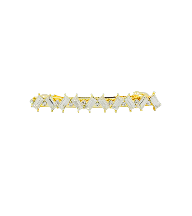 Crash Landing on You Seo Ji-hye Inspired Hair Clip 002 - ONE SIZE ONLY / Gold / One Piece Only - Hair Accessories