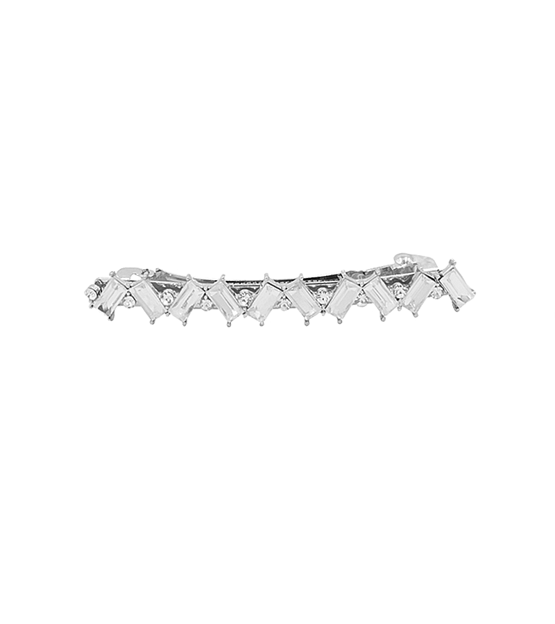 Crash Landing on You Seo Ji-hye Inspired Hair Clip 002 - ONE SIZE ONLY / Silver / One Piece Only - Hair Accessories