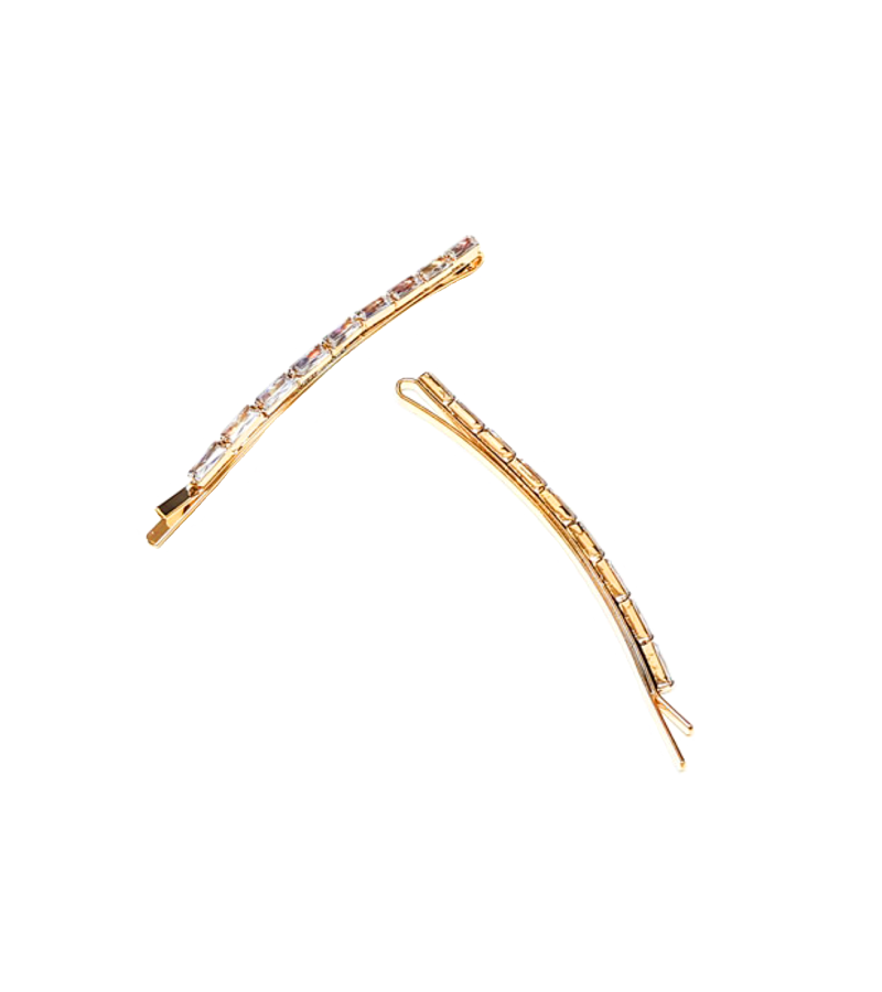 Crash Landing on You Seo Ji-hye Inspired Hair Clip 013 - Delivered only in Mid March / Gold - Hair Accessories
