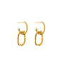 Crash Landing on You Son Ye-jin Inspired Earrings 028 - ONE SIZE ONLY / Gold - Earrings