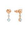 Crash Landing on You Son Ye-jin Inspired Earrings 035 - ONE SIZE ONLY / Rose Gold - Earrings