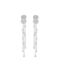 Dear X Baek Ah-jin (Kim Yoo-jung) Inspired Earrings 001 - ONE SIZE ONLY / Silver - Earrings