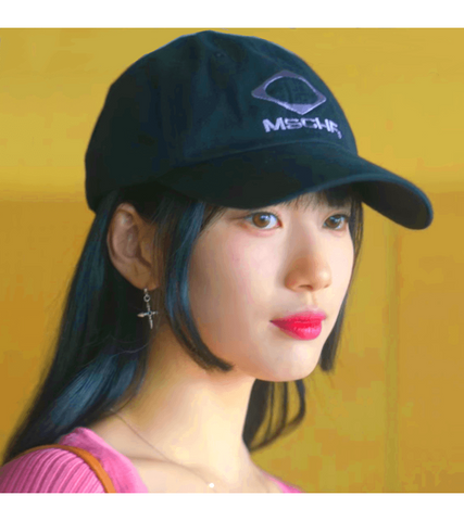 Doona! Lee Doo-na (Bae Suzy) Inspired Cap 001 - ONE SIZE ONLY / Black / Adjustable - Hats