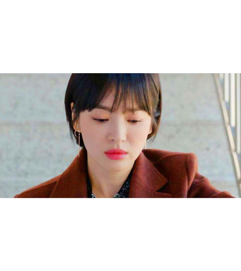 Encounter Boyfriend Song Hye Kyo Inspired Earrings 007 - Earrings