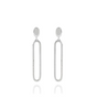 Encounter Boyfriend Song Hye Kyo Inspired Earrings 008 - ONE SIZE ONLY / Silver - Earrings