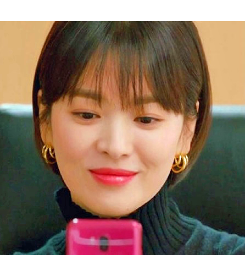 Encounter Boyfriend Song Hye Kyo Inspired Earrings 010 - Earrings