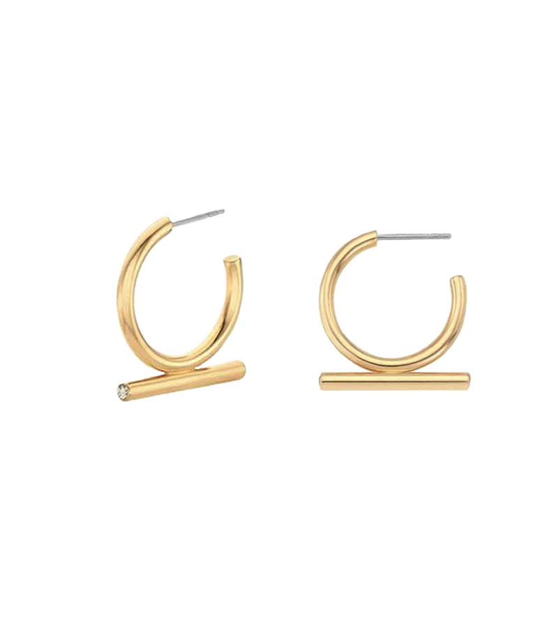 Encounter Boyfriend Song Hye Kyo Inspired Earrings 015 - ONE SIZE ONLY / Gold - Earrings