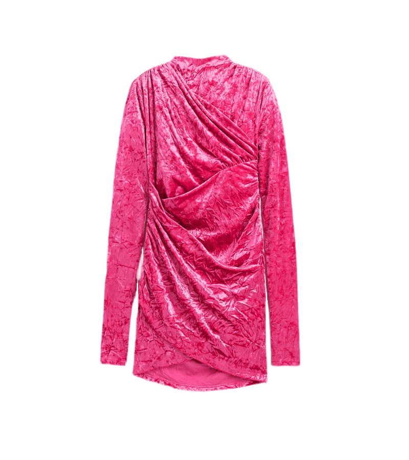 Eve Han So-Ra (Yoo Sun) Inspired Dress 001 - S / Fuchsia Pink - Dresses