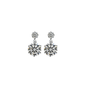 Eve Han So-Ra (Yoo Sun) Inspired Earrings 004 - ONE SIZE ONLY / Silver - Earrings