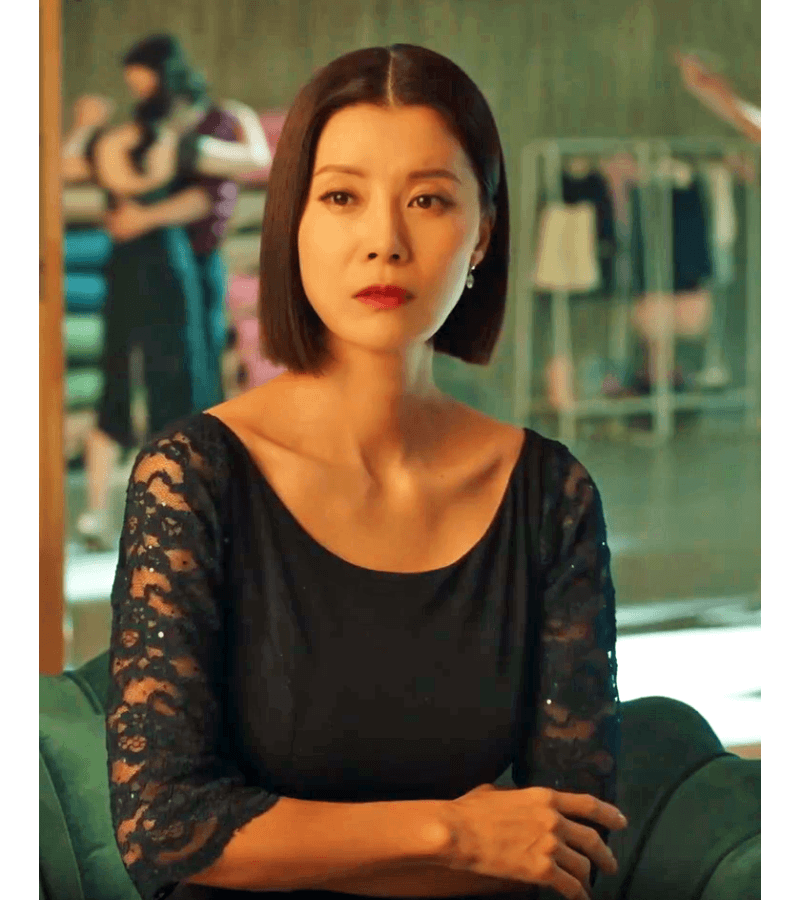 Eve Han So-Ra (Yoo Sun) Inspired Earrings 004 - ONE SIZE ONLY / Silver - Earrings
