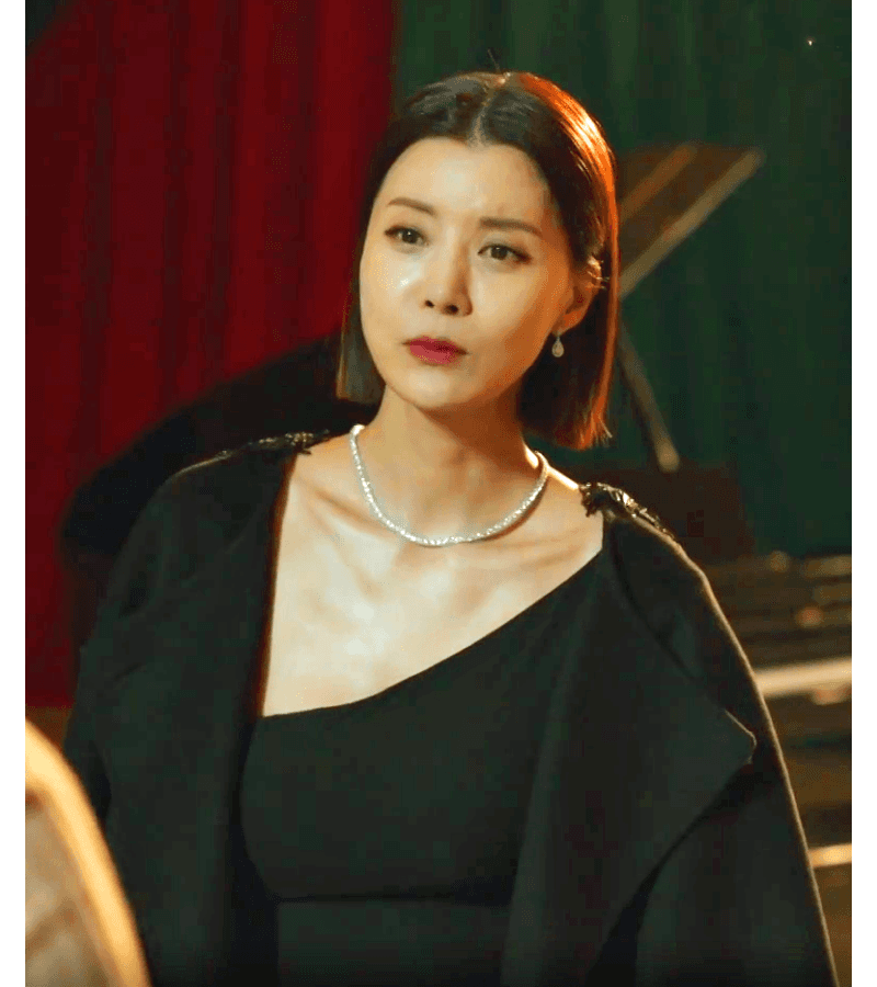 Eve Han So-Ra (Yoo Sun) Inspired Earrings 006 - ONE SIZE ONLY / Silver - Earrings