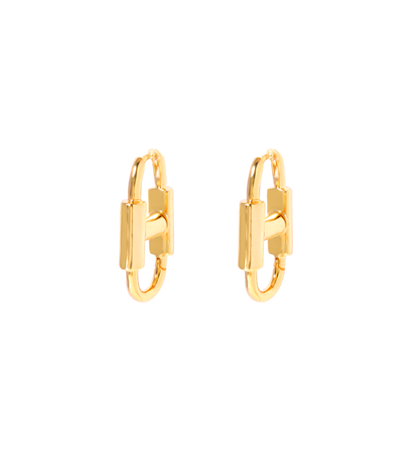 Penthouse Kim So-yeon Inspired Earrings 037 - ONE SIZE ONLY / Gold - Earrings
