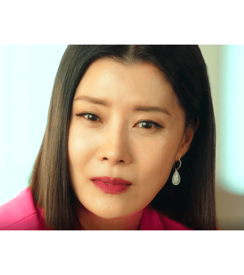 Eve Han So-Ra (Yoo Sun) Inspired Earrings 014 - ONE SIZE ONLY / Silver - Earrings