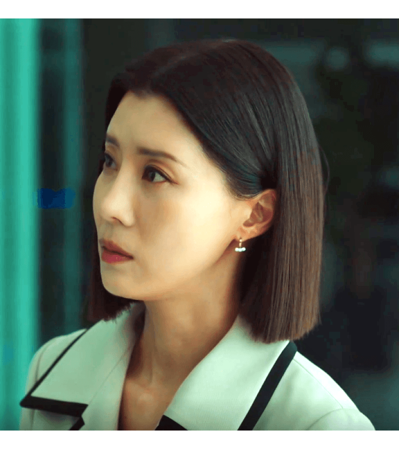 Eve Han So-Ra (Yoo Sun) Inspired Earrings 015 - ONE SIZE ONLY / Gold - Earrings