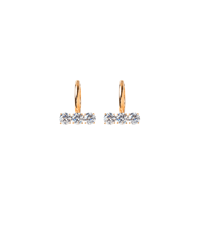 Eve Han So-Ra (Yoo Sun) Inspired Earrings 015 - ONE SIZE ONLY / Rose Gold - Earrings