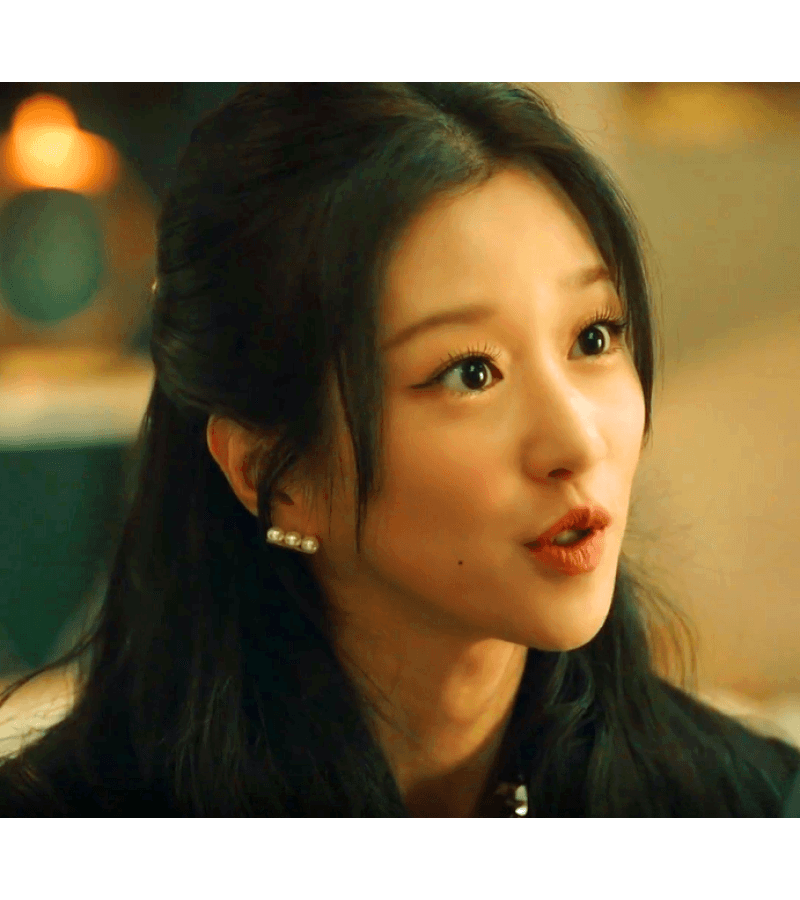 Eve Lee La-el (Seo Ye-ji) Inspired Earrings 002 - ONE SIZE ONLY / Gold / 100% Freshwater Pearls - Earrings