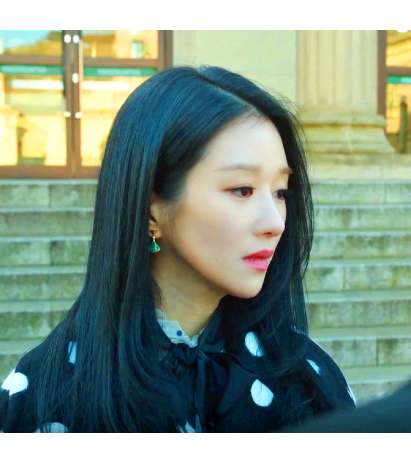 Eve Lee La-el (Seo Ye-ji) Inspired Earrings 016 - ONE SIZE ONLY / Green - Earrings
