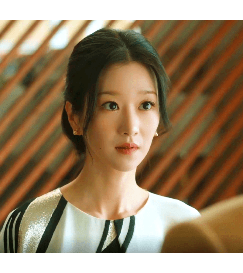 Eve Lee La-el (Seo Ye-ji) Inspired Earrings 022 - ONE SIZE ONLY / Gold - Earrings