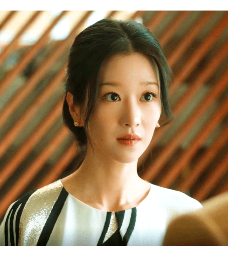 Eve Lee La-el (Seo Ye-ji) Inspired Earrings 022 - ONE SIZE ONLY / Gold - Earrings