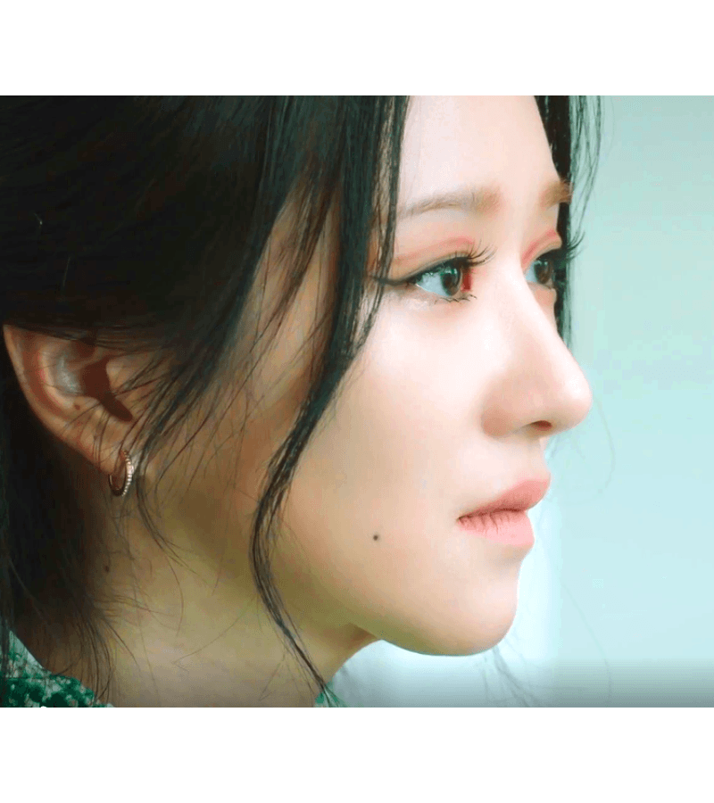 Eve Lee La-el (Seo Ye-ji) Inspired Earrings 034 - ONE SIZE ONLY / Rose Gold - Earrings