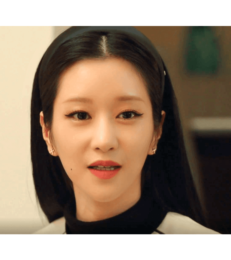 Eve Lee La-el (Seo Ye-ji) Inspired Earrings 040 - ONE SIZE ONLY / Rose Gold - Earrings