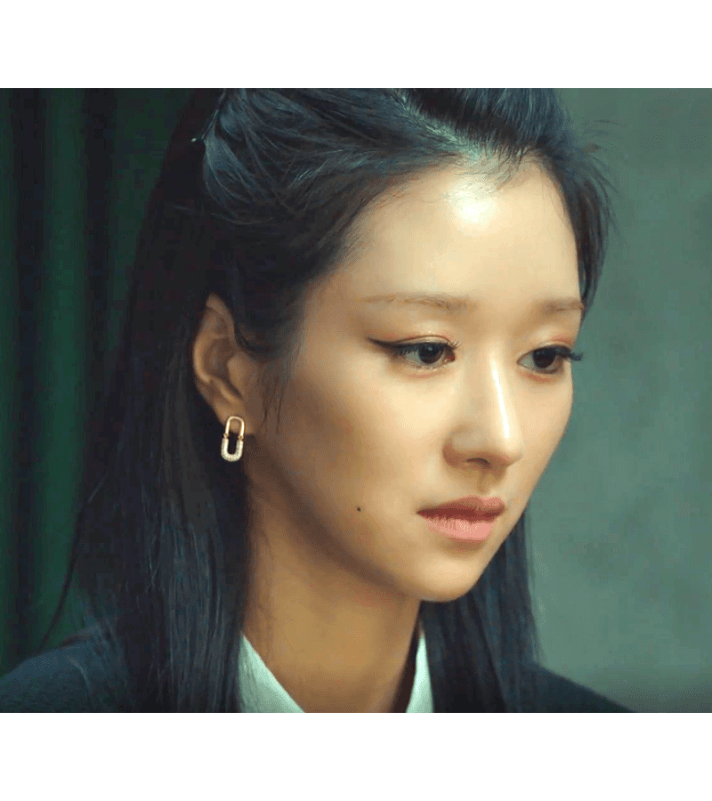 Eve Lee La-el (Seo Ye-ji) Inspired Earrings 044 - ONE SIZE ONLY / Gold - Earrings