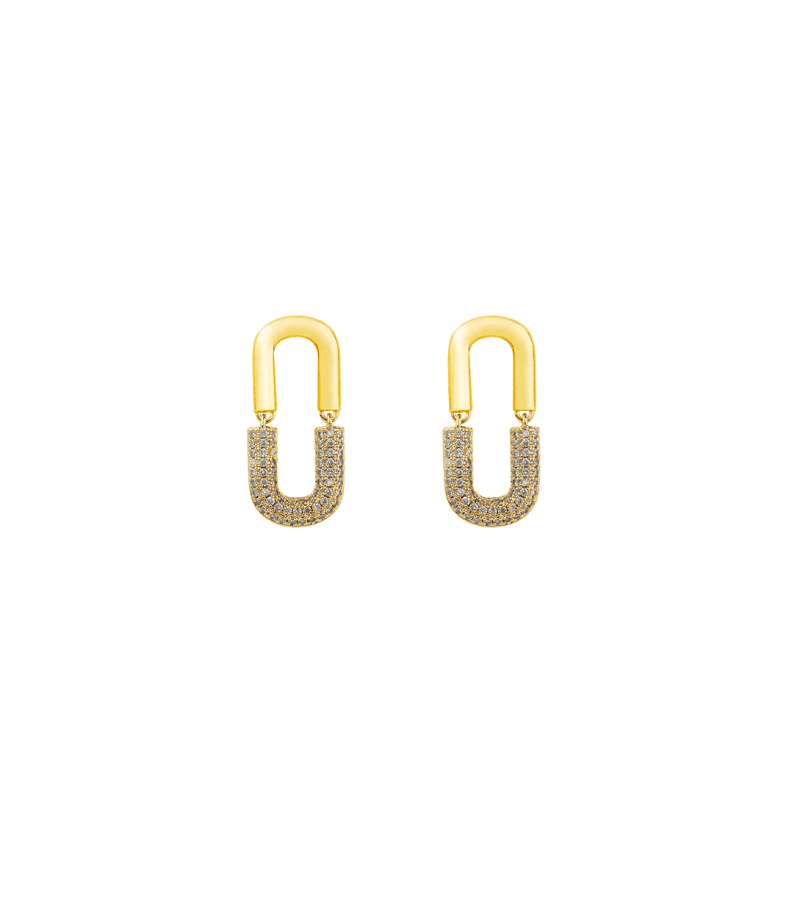 Eve Lee La-el (Seo Ye-ji) Inspired Earrings 044 - ONE SIZE ONLY / Gold - Earrings
